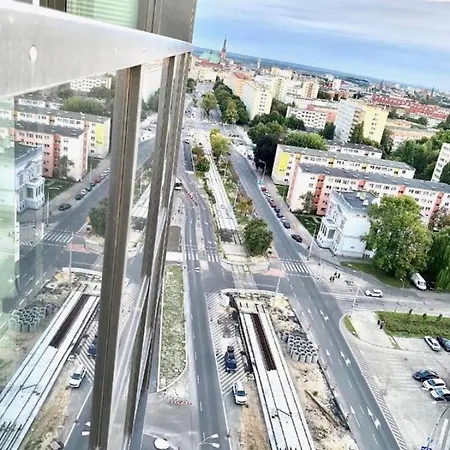 Appartement Hanza Tower Sky 22 & Jacussi Szczecin